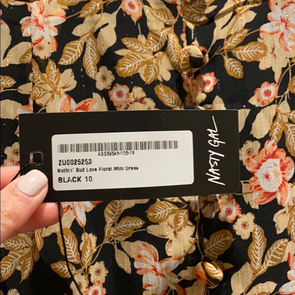 Nasty Gal Nothin’ Bud Love Dress US size 6 - Picture 5 of 8